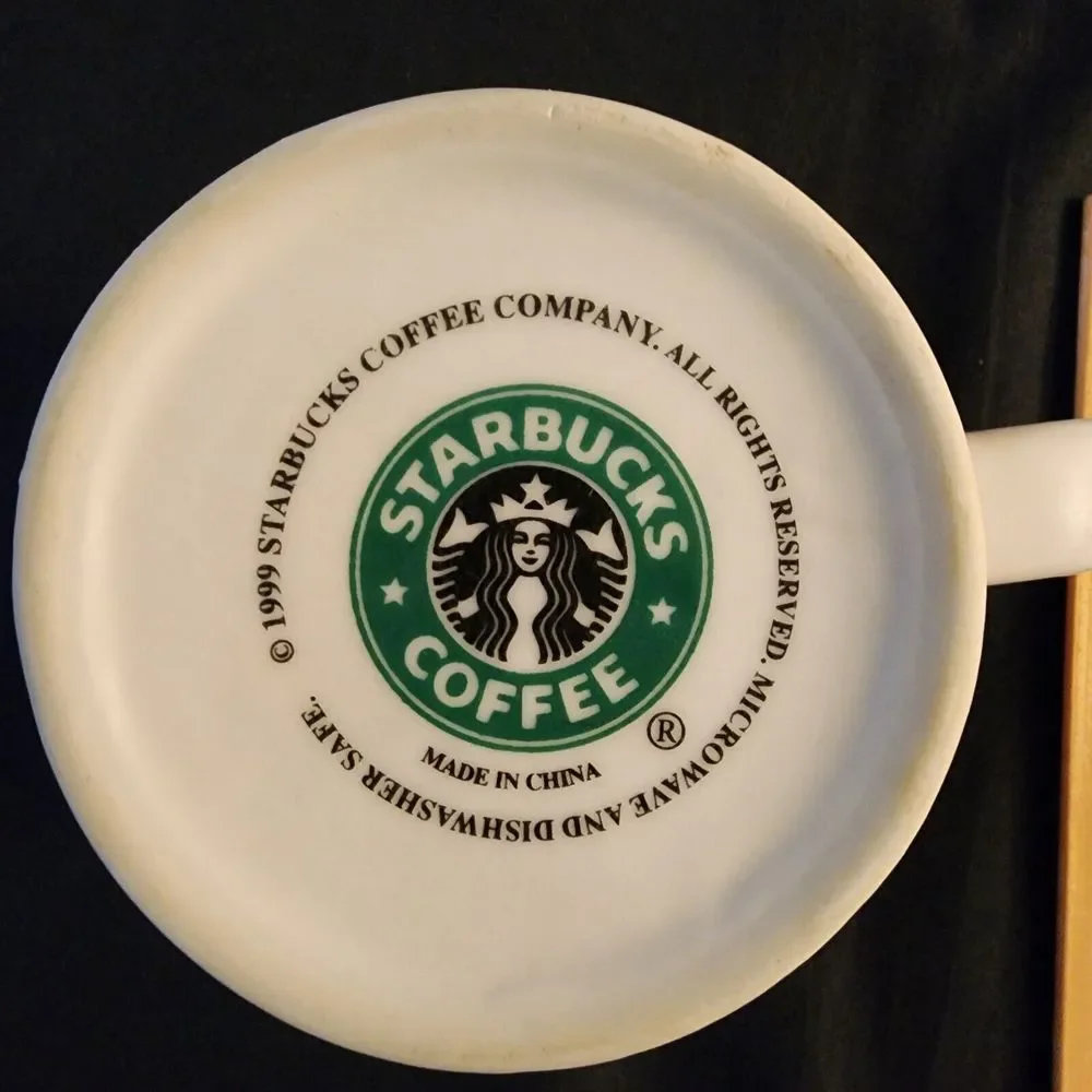 Starbucks Coffee Holiday Mug 1999